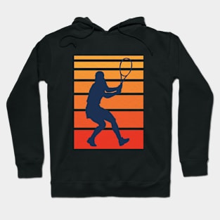 Vintage Tennis Silhouette Hoodie